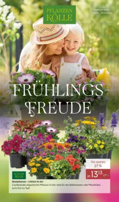 Pflanzen-Kölle Frühlingsfreude ab 13.04.2026 gültig