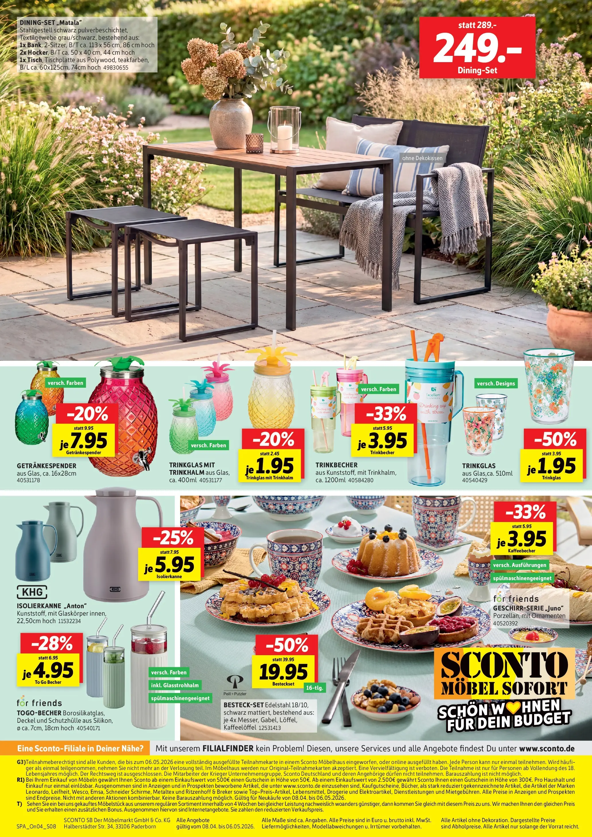 Sconto Prospekt Garten-spezial Erfurt (ab 08.04.2026) zum Blättern | Seite: 4