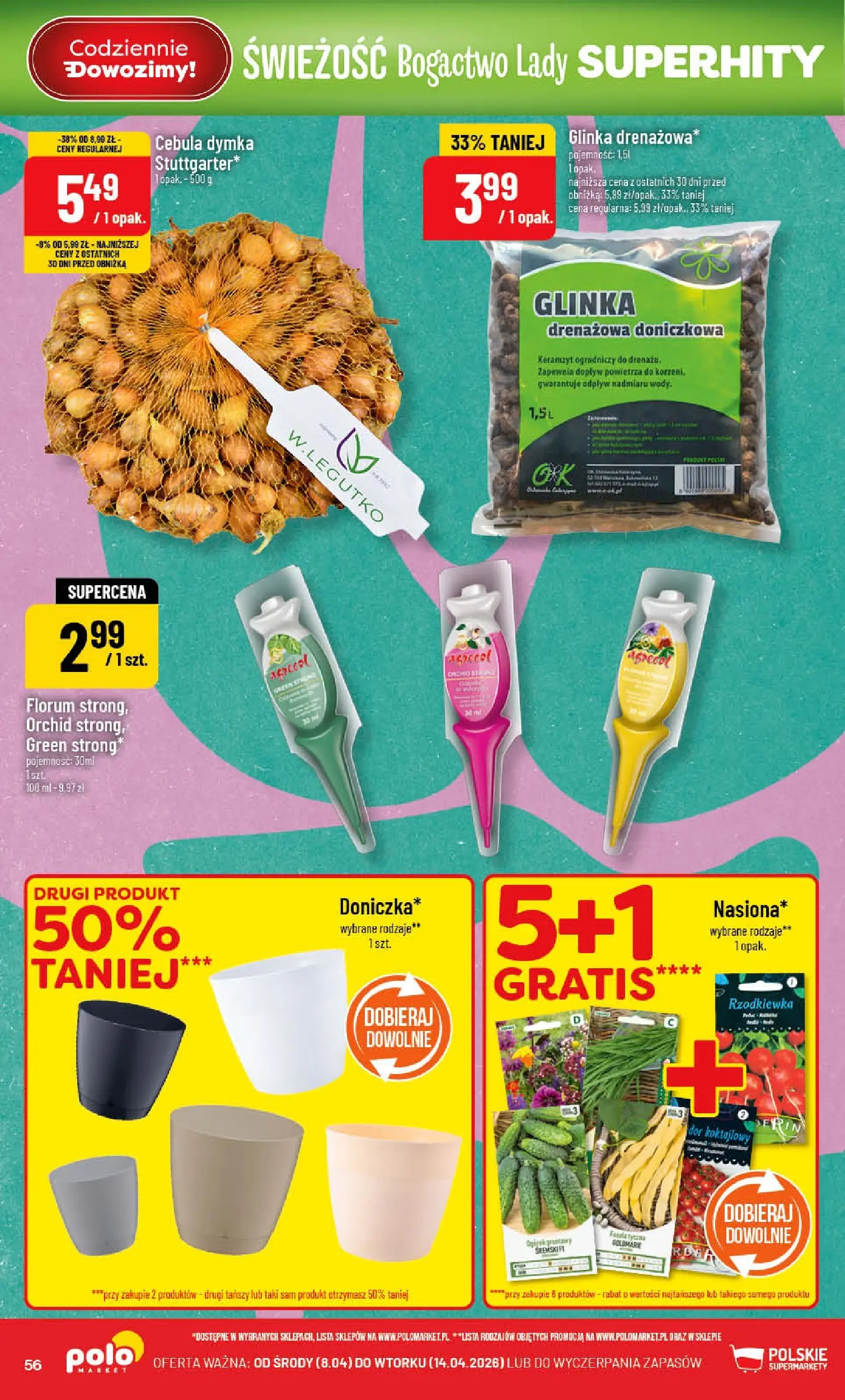 Nowa POLOmarket gazetka od jutra 08.04.2026 | Strona: 56