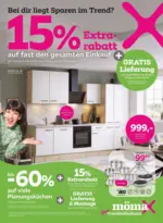 m&ouml;max W&uuml;rselen - Ihr Trendm&ouml;belhaus bei Aachen 15 Extrarabatt auf fast den gesamten Einkauf - bis 12.04.2026