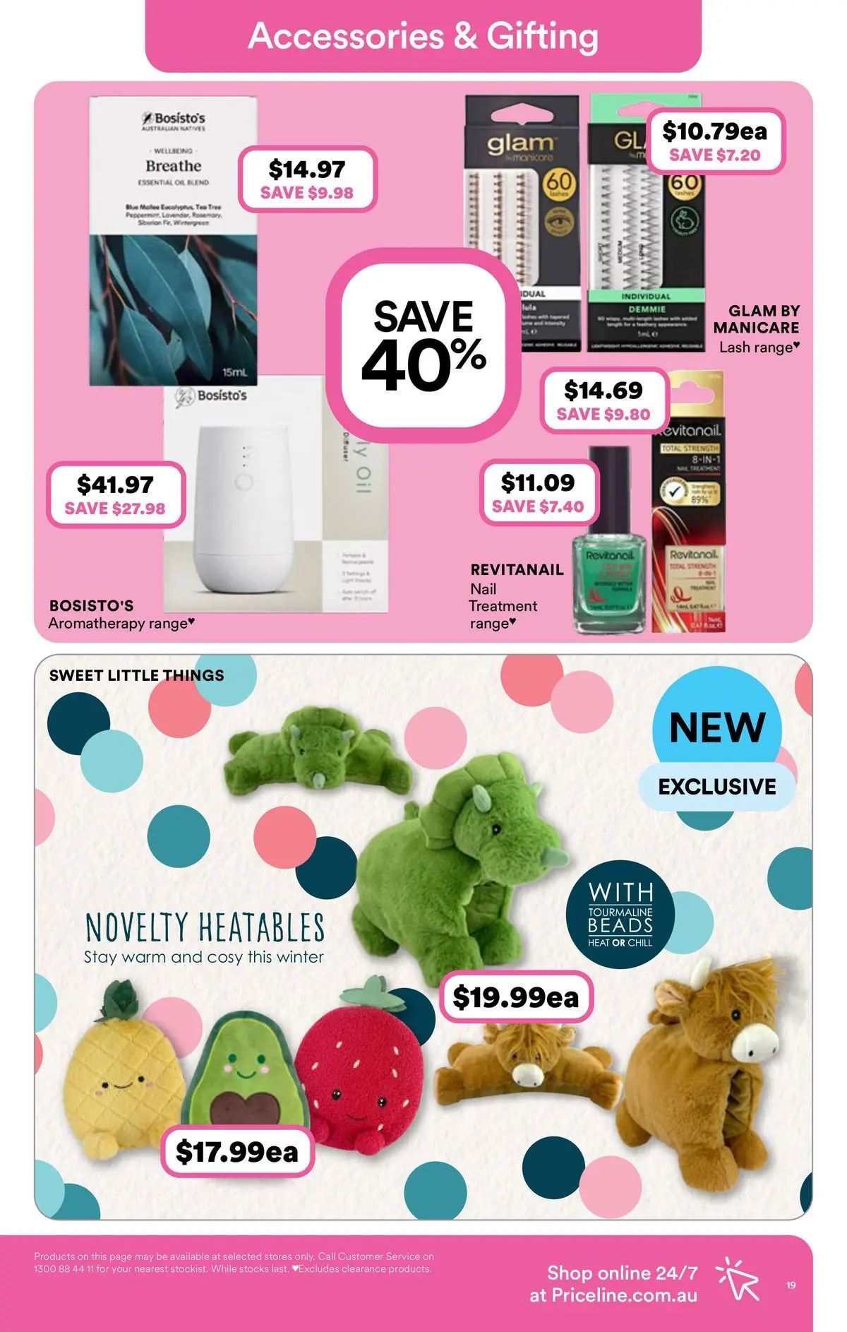 Priceline Pharmacy catalogue Armidale - 08/04/2026 > weekly / monthly specials | Page: 19 | Products: Oil, Tea, Novelty, Accessories