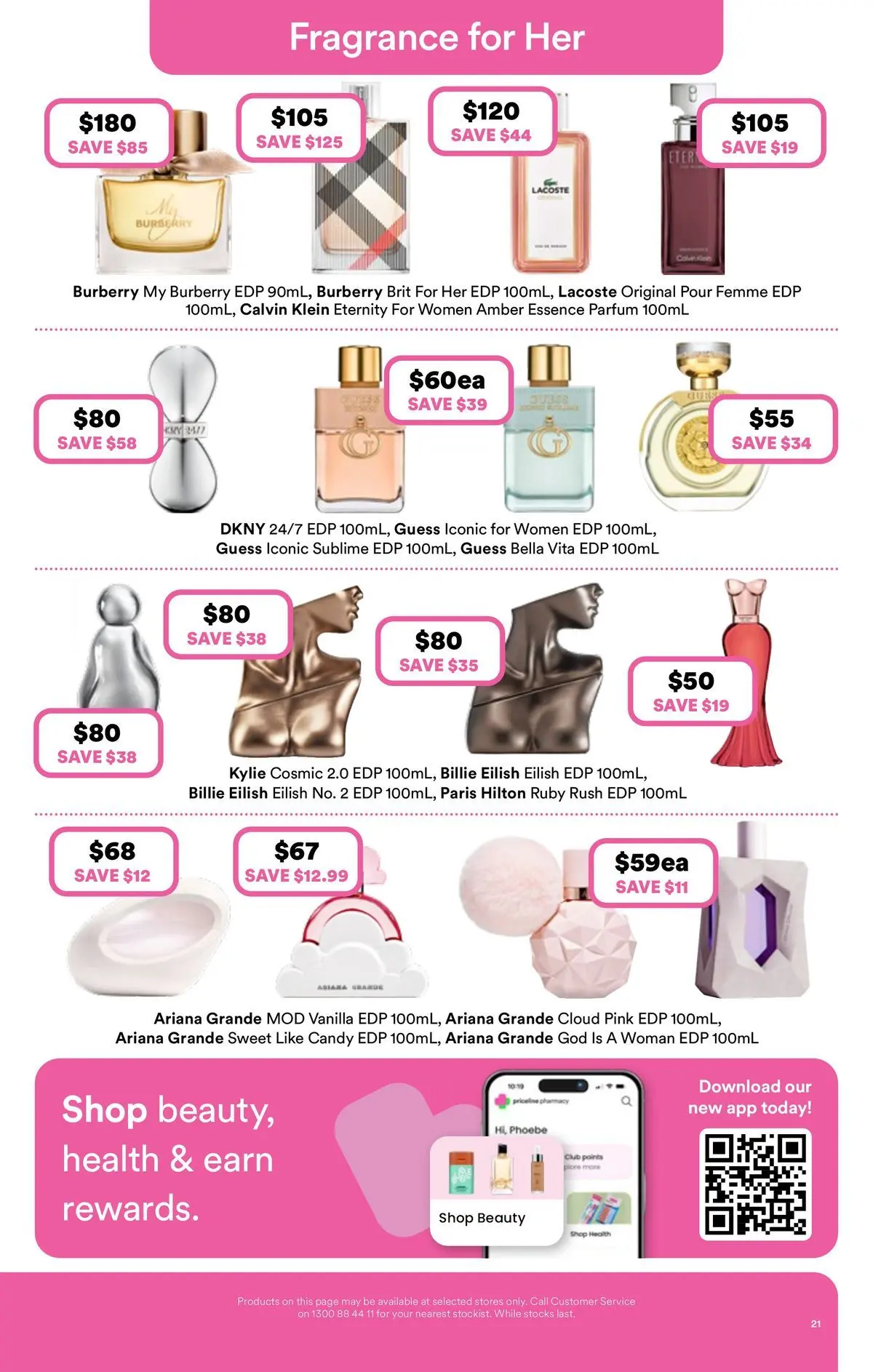 Priceline Pharmacy catalogue Armidale - 08/04/2026 > weekly / monthly specials | Page: 21 | Products: Fragrance
