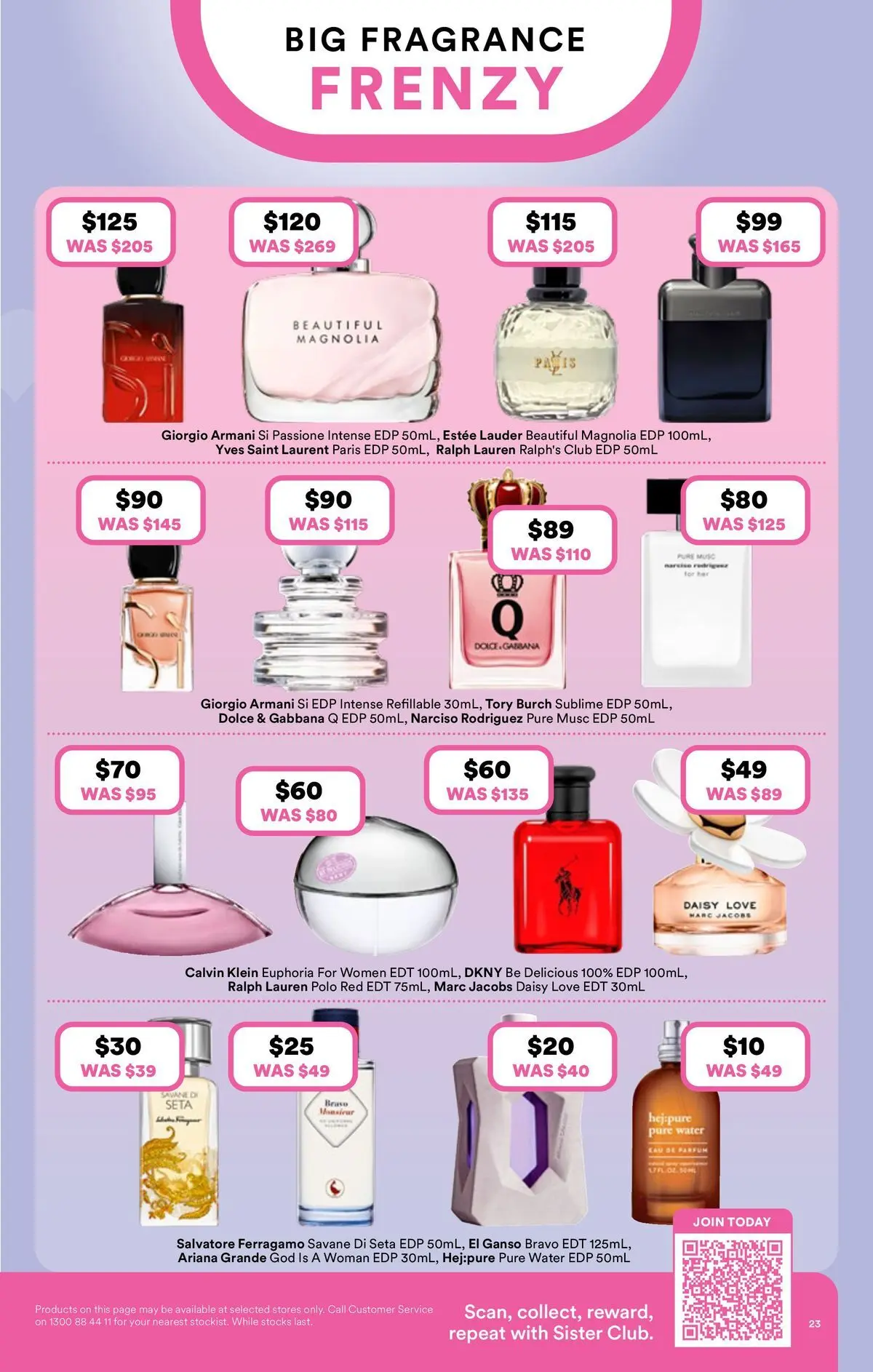 Priceline Pharmacy catalogue Armidale - 08/04/2026 > weekly / monthly specials | Page: 23 | Products: Fragrance, Water