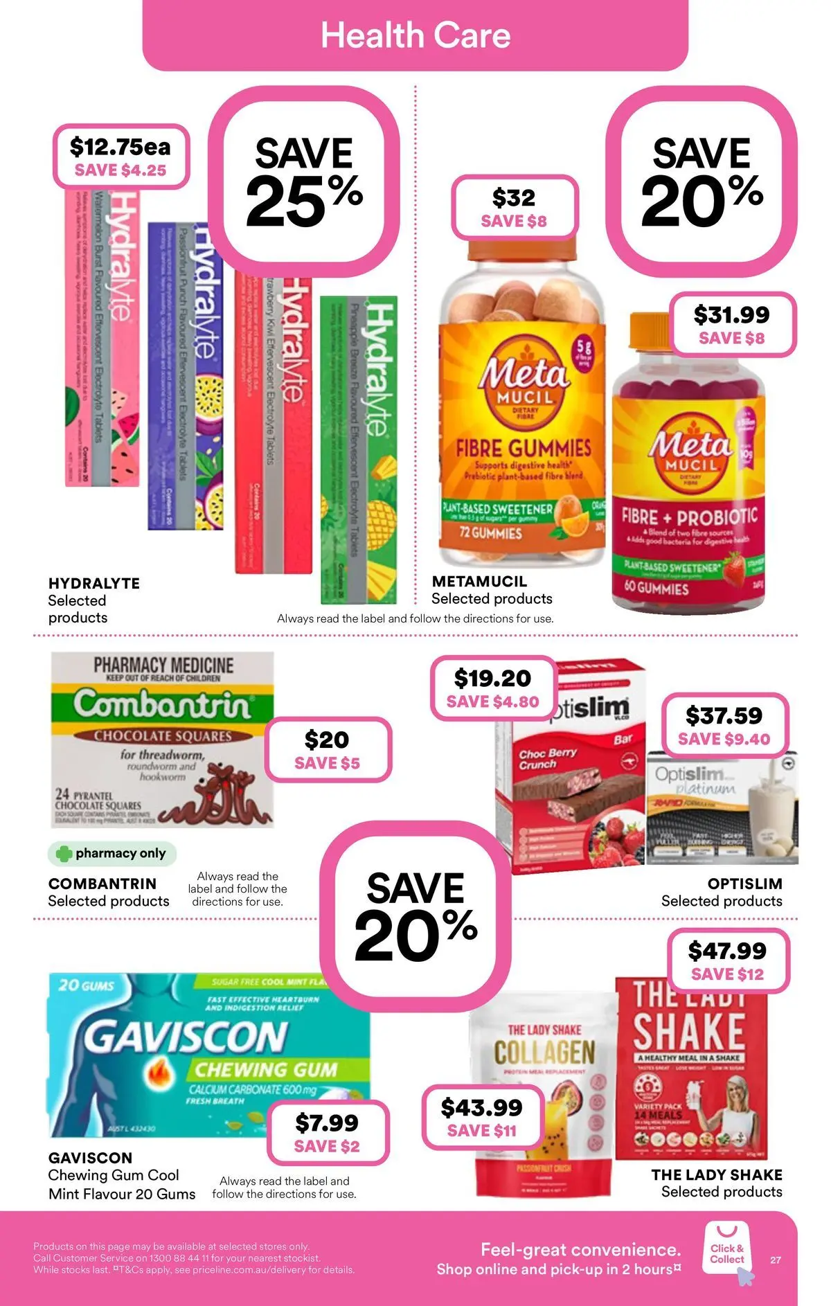 Priceline Pharmacy catalogue Armidale - 08/04/2026 > weekly / monthly specials | Page: 27 | Products: Chocolate, Gum, Pineapple, Passionfruit