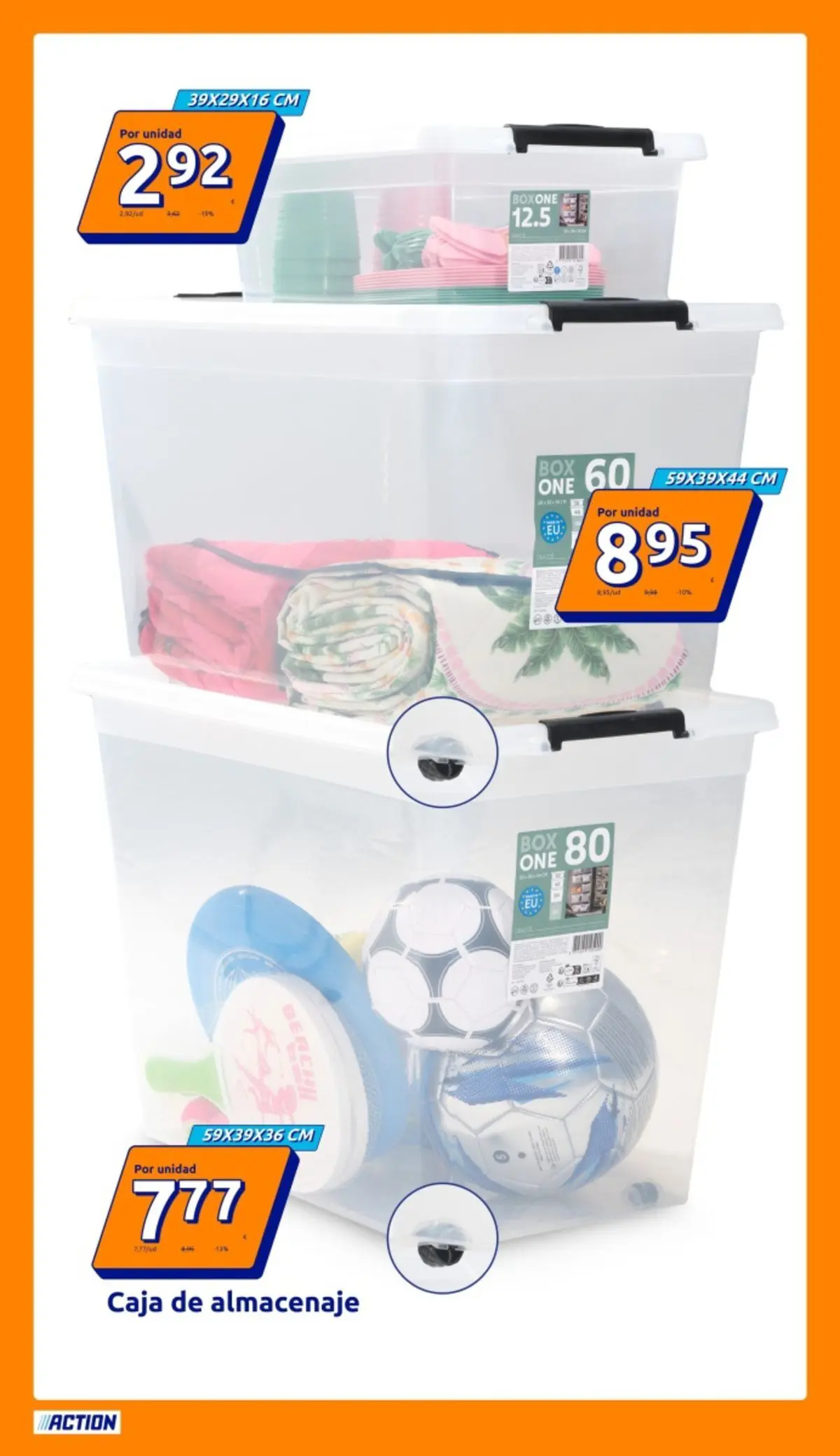 Action folleto 08/04/2026 - 14/04/2026 | Página: 5 | Productos: Almacenaje, Caja