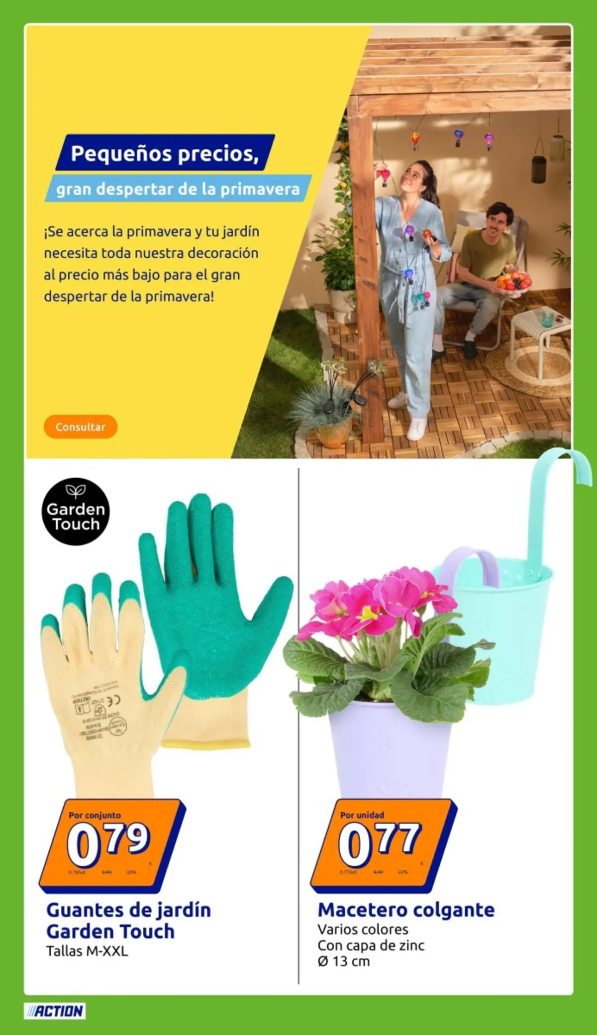 Action folleto 08/04/2026 - 14/04/2026 | Página: 17 | Productos: Guantes, Macetero