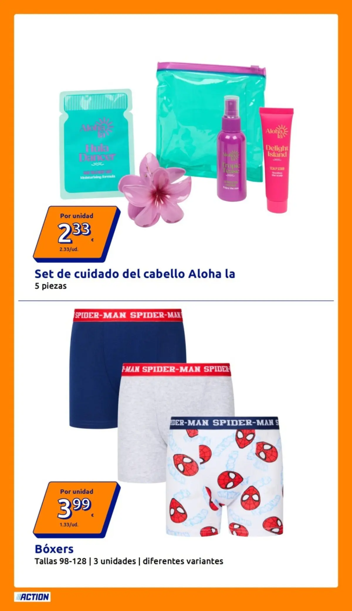 Action folleto 08/04/2026 - 14/04/2026 | Página: 19 | Productos: Boxers