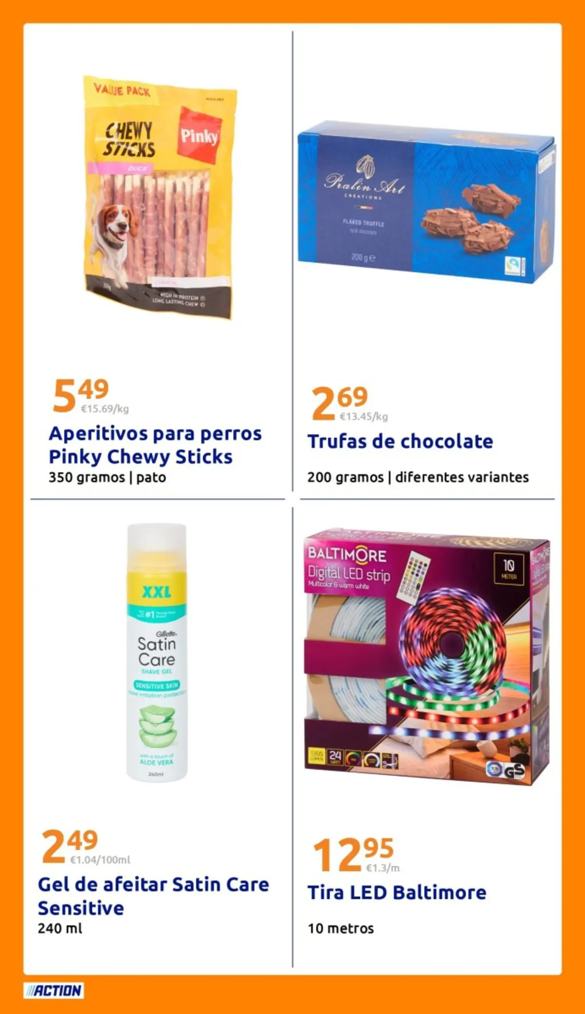 Action folleto 08/04/2026 - 14/04/2026 | Página: 23 | Productos: Gel de afeitar, Chocolate