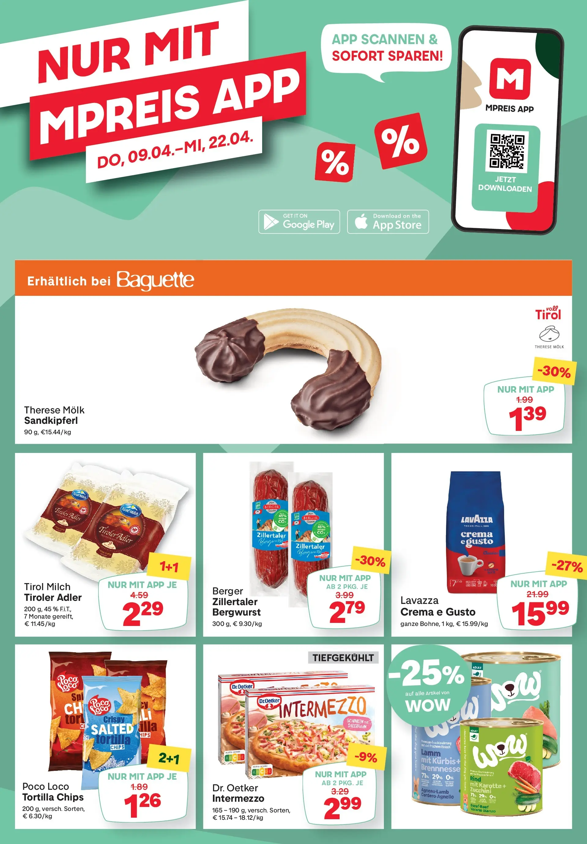 MPREIS Steyr von 15.04.2026 - Aktuelle Angebote | Seite: 13 | Produkte: Chips, Karotte, Jääkaappipakastin, Schinken