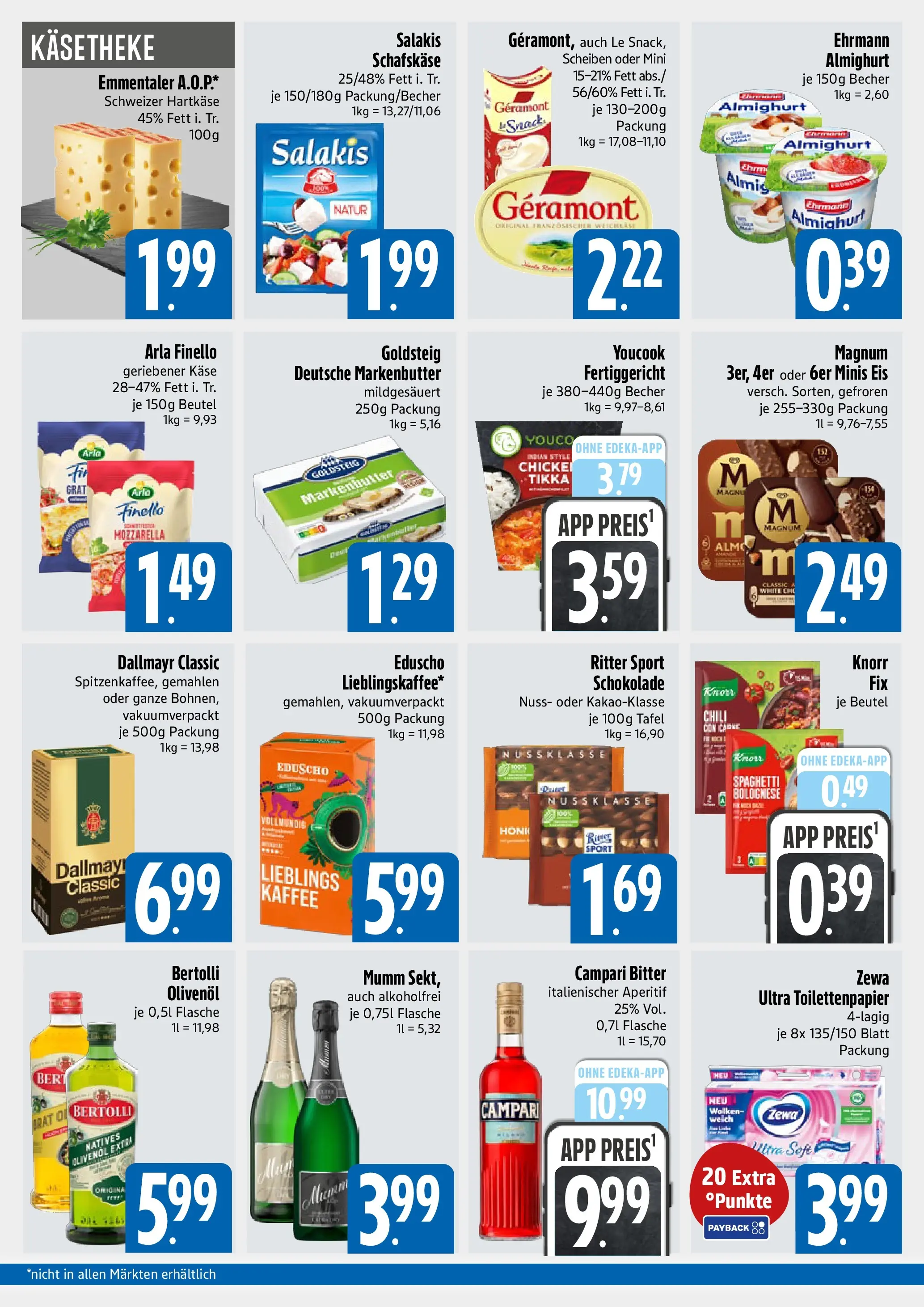 Angebote - E xpress: Wochenangebote (ab 12.04.2026) zum Blättern | Seite: 2 | Produkte: Kaffee, Grat, Salakis, Toilettenpapier