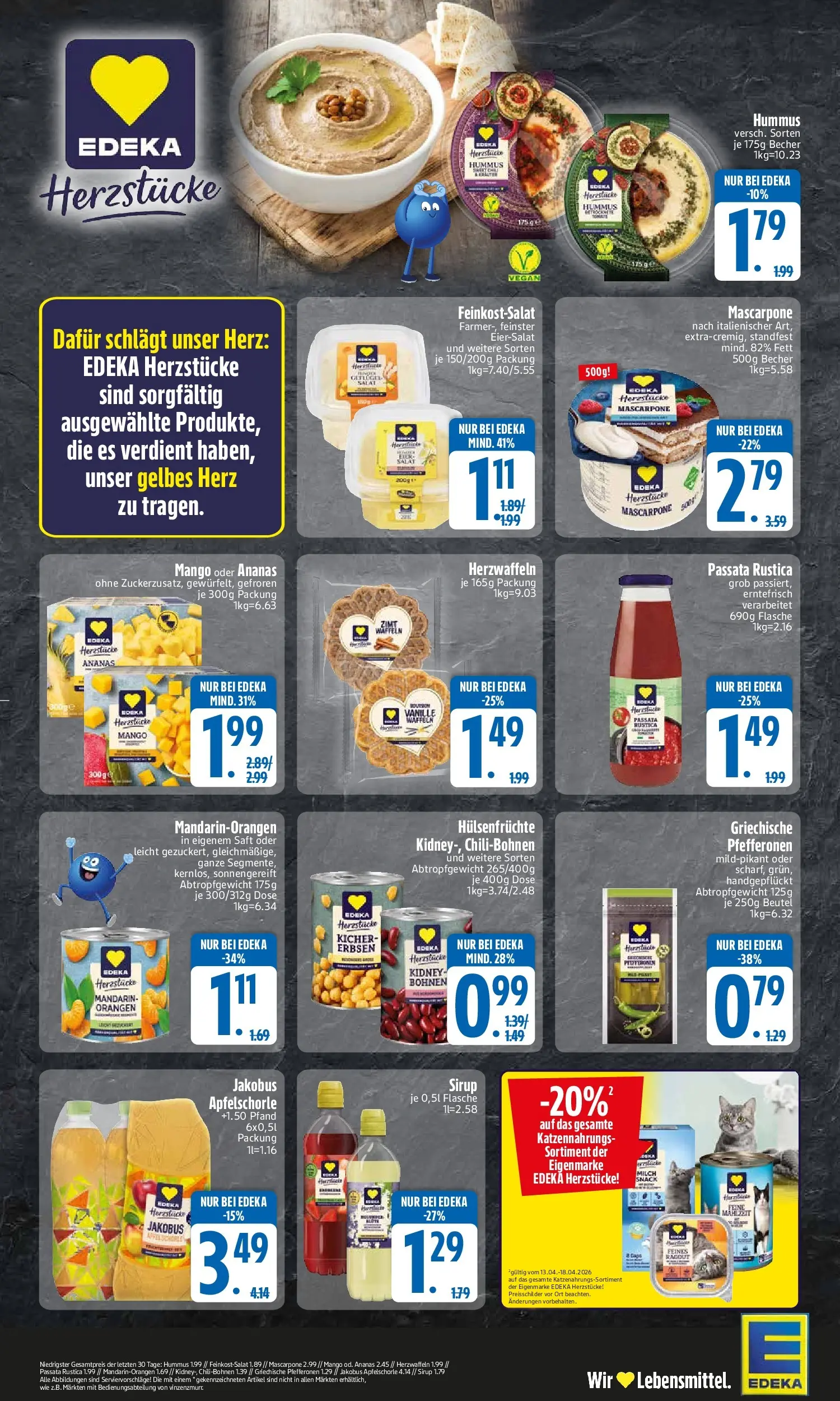 Edeka prospekt München	 (ab 13.04.2026) » Angebote Online | Seite: 2 | Produkte: Milch, Sirup, Mango, Erbsen