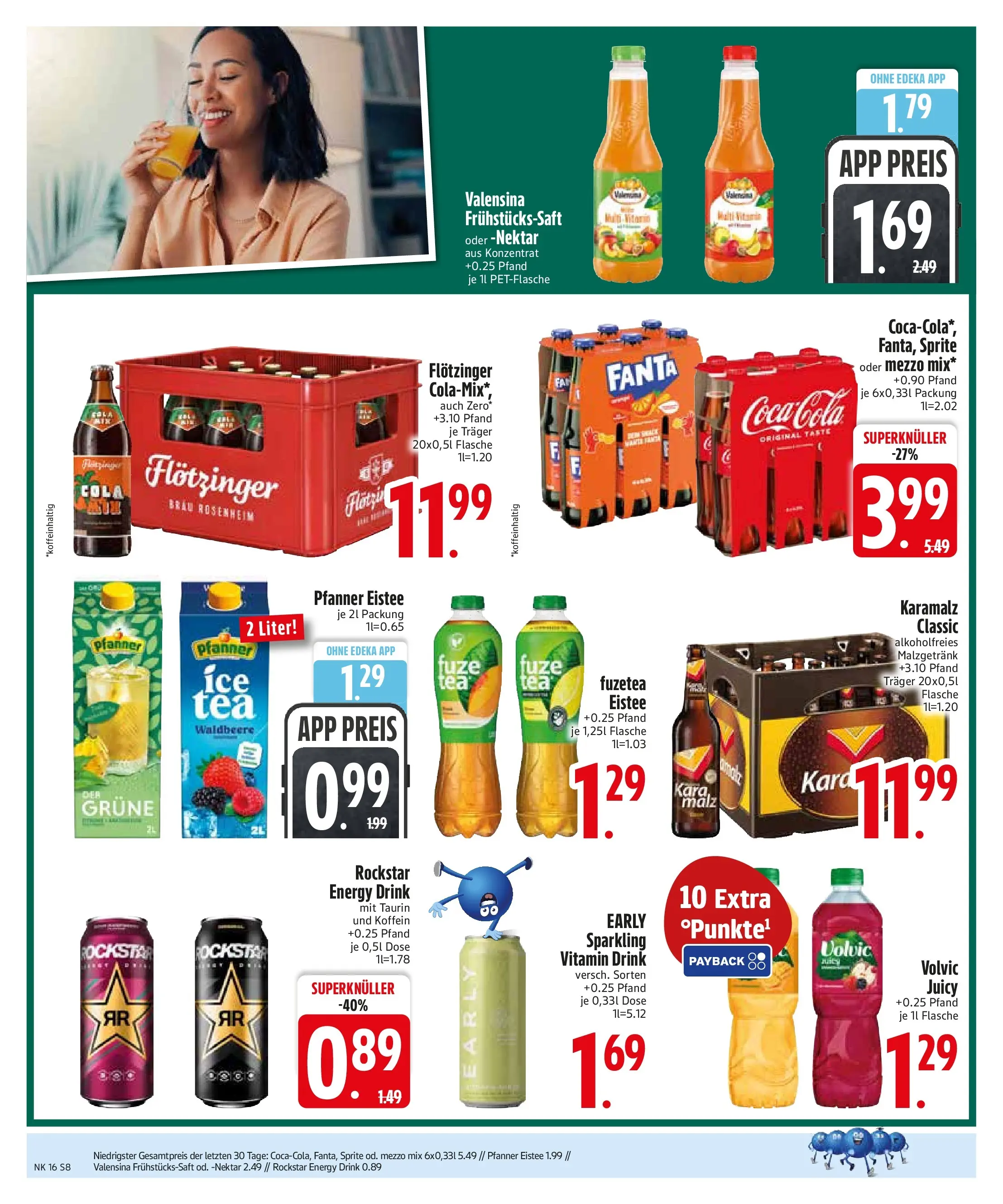 Edeka prospekt München	 (ab 13.04.2026) » Angebote Online | Seite: 10 | Produkte: Mezzo mix, Cola, Energy, Volvic