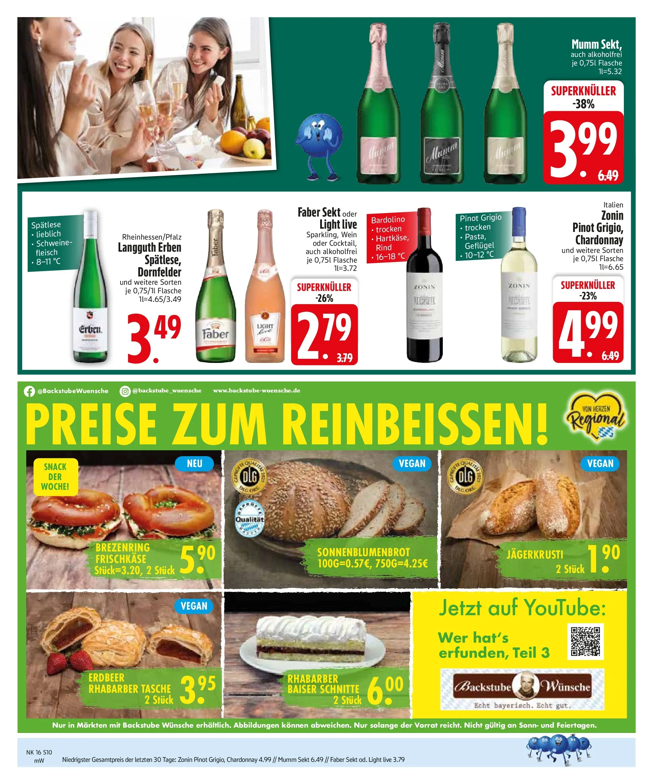 Edeka prospekt Ottobrunn	 (ab 13.04.2026) » Angebote Online | Seite: 12 | Produkte: Tasche, Mumm sekt, Pasta, Rhabarber