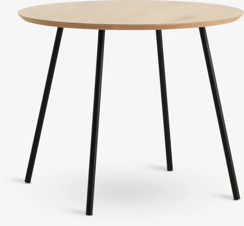 JYSK Масичка NYBO &Oslash;55 цвят топъл дъб/черно