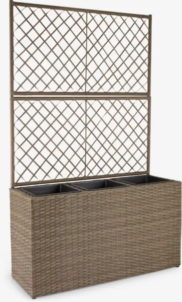 JYSK Цветарник TRANA Ш30xД83xВ130 натурал