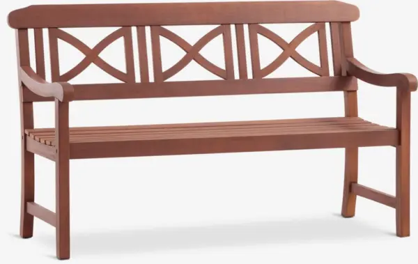 JYSK Градинска пейка MYRKDALEN Ш146 x Дълб.63 твърда дървесина