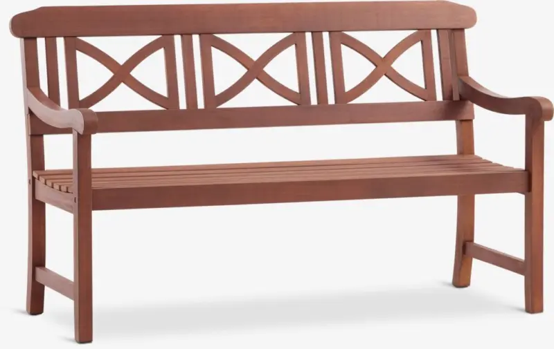 JYSK Градинска пейка MYRKDALEN Ш146 x Дълб.63 твърда дървесина