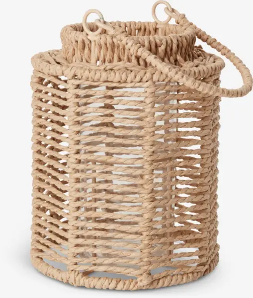 JYSK Фенер MANDRUP &Oslash;15xВ20 см натурал