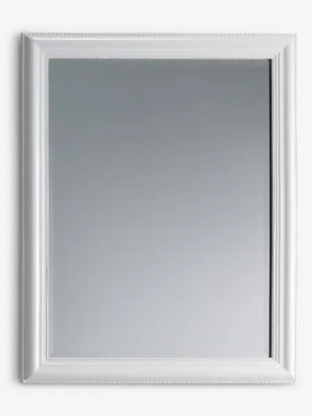 JYSK Огледало MARIBO 70x90 бял гланц