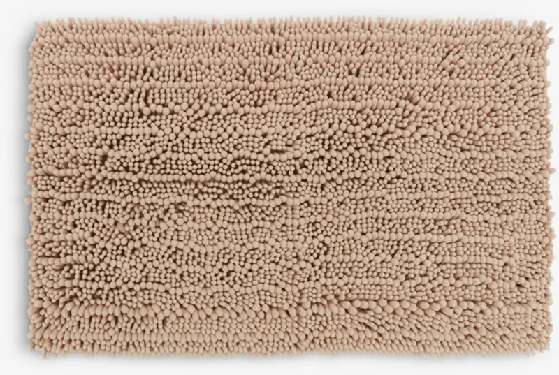 JYSK Постелка за баня ROSVIK 50x80 шинил цвят пясък