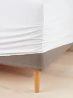 JYSK JYSK Чаршаф с ластик VIVIAN 160x200x35 бял - до 15-04-26