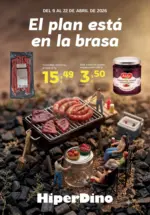 HiperDino Ofertas especial asadero desde el 9 de abril - hasta el 22.04.2026