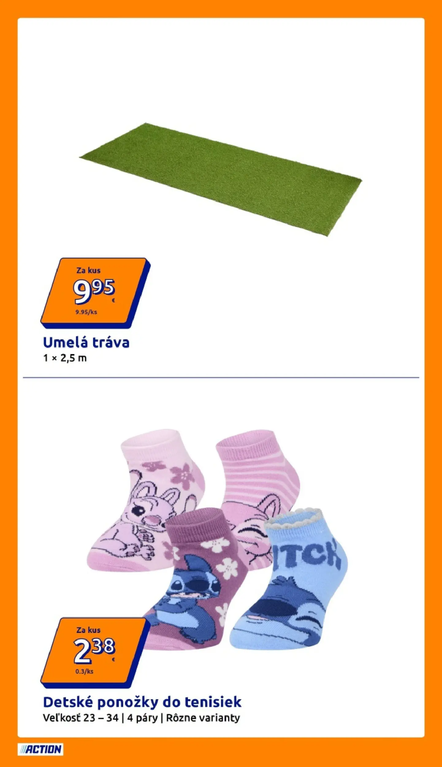 Action leták platný do 14.04.2026 od 08.04.2026 » aktuálna akcia | Strana: 8 | Produkty: Ponožky