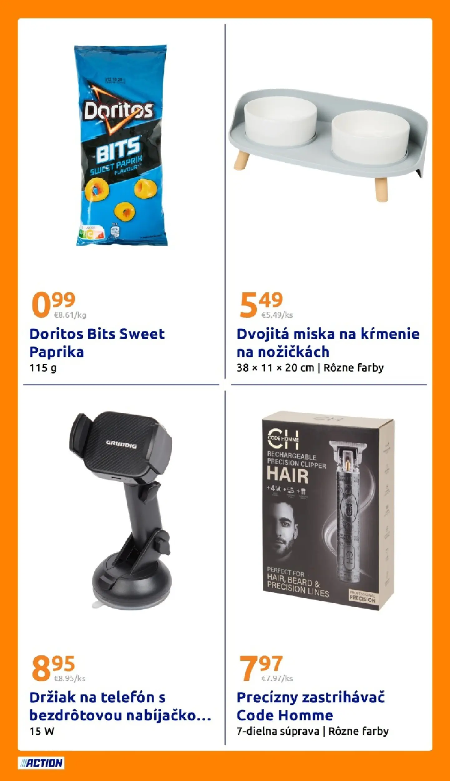 Action leták platný do 14.04.2026 od 08.04.2026 » aktuálna akcia | Strana: 20 | Produkty: Telefón, Paprika