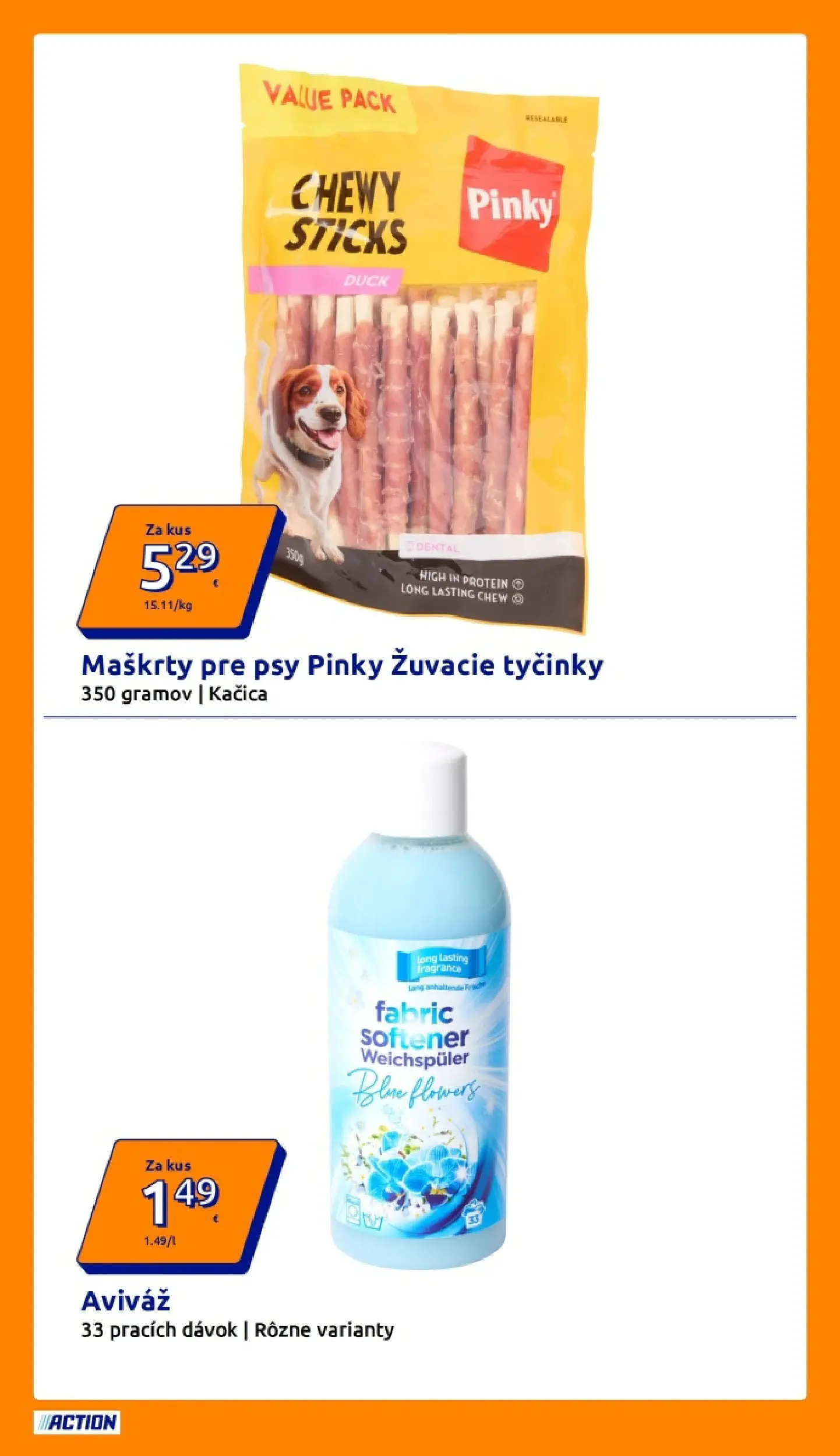 Action leták platný do 14.04.2026 od 08.04.2026 » aktuálna akcia | Strana: 24 | Produkty: Protein, Kačica, Aviváž
