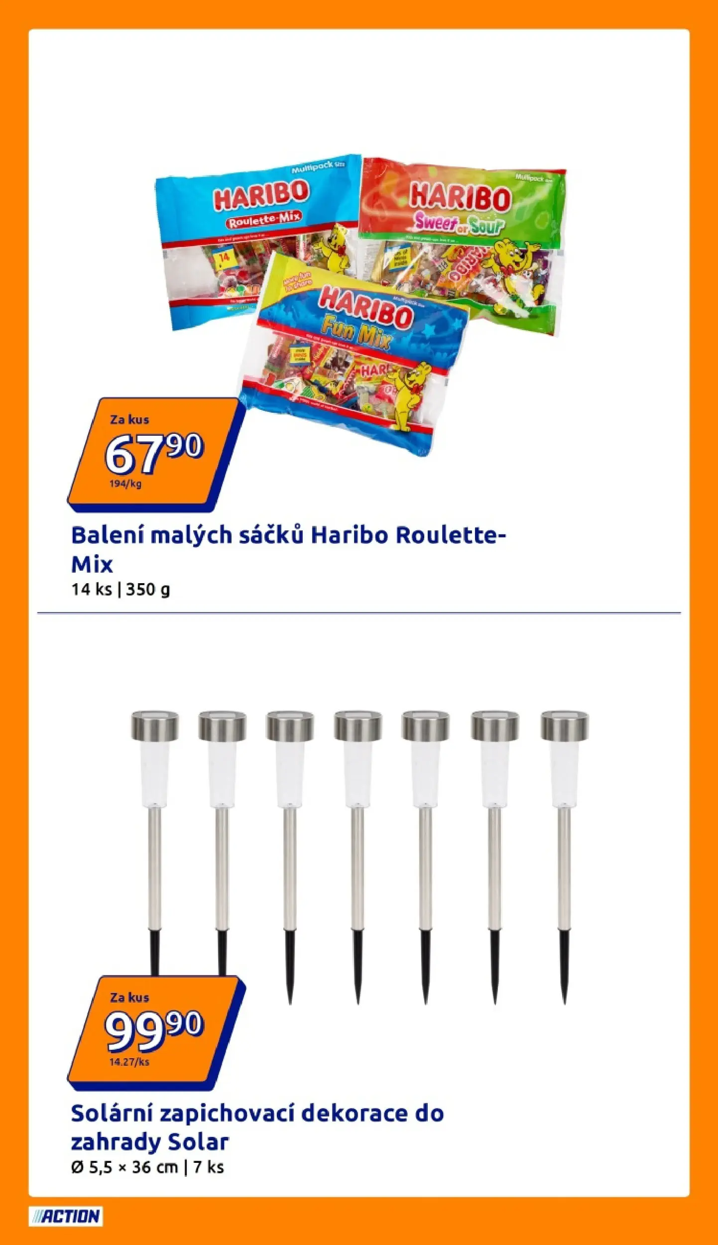 Action leták od 08.04.2026 - Akční leták online | Strana: 4 | Produkty: Haribo, Dekorace