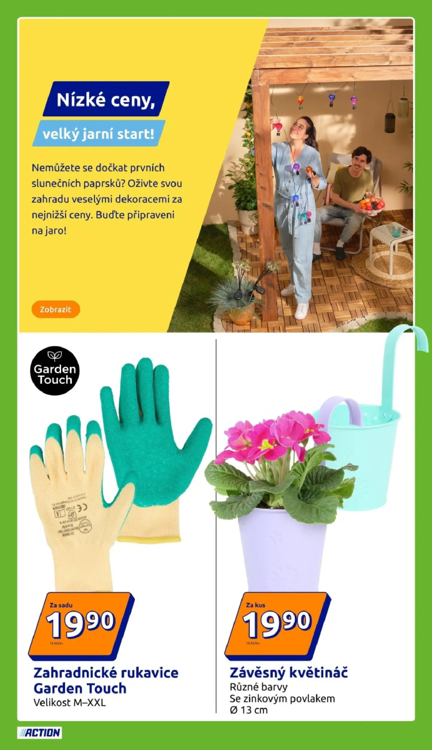 Action leták od 08.04.2026 - Akční leták online | Strana: 14 | Produkty: Rukavice, Květináč, Barvy