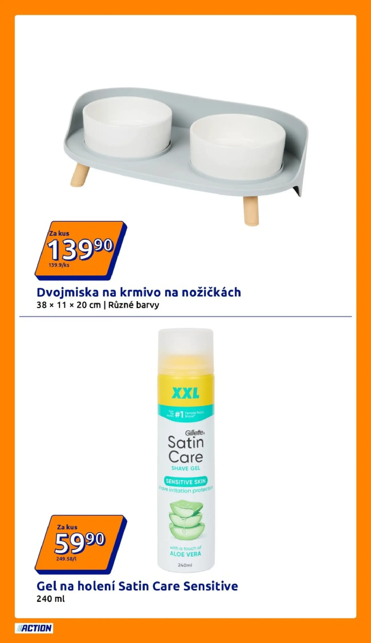 Action leták od 08.04.2026 - Akční leták online | Strana: 20 | Produkty: Gel na holení, Aloe vera, Barvy