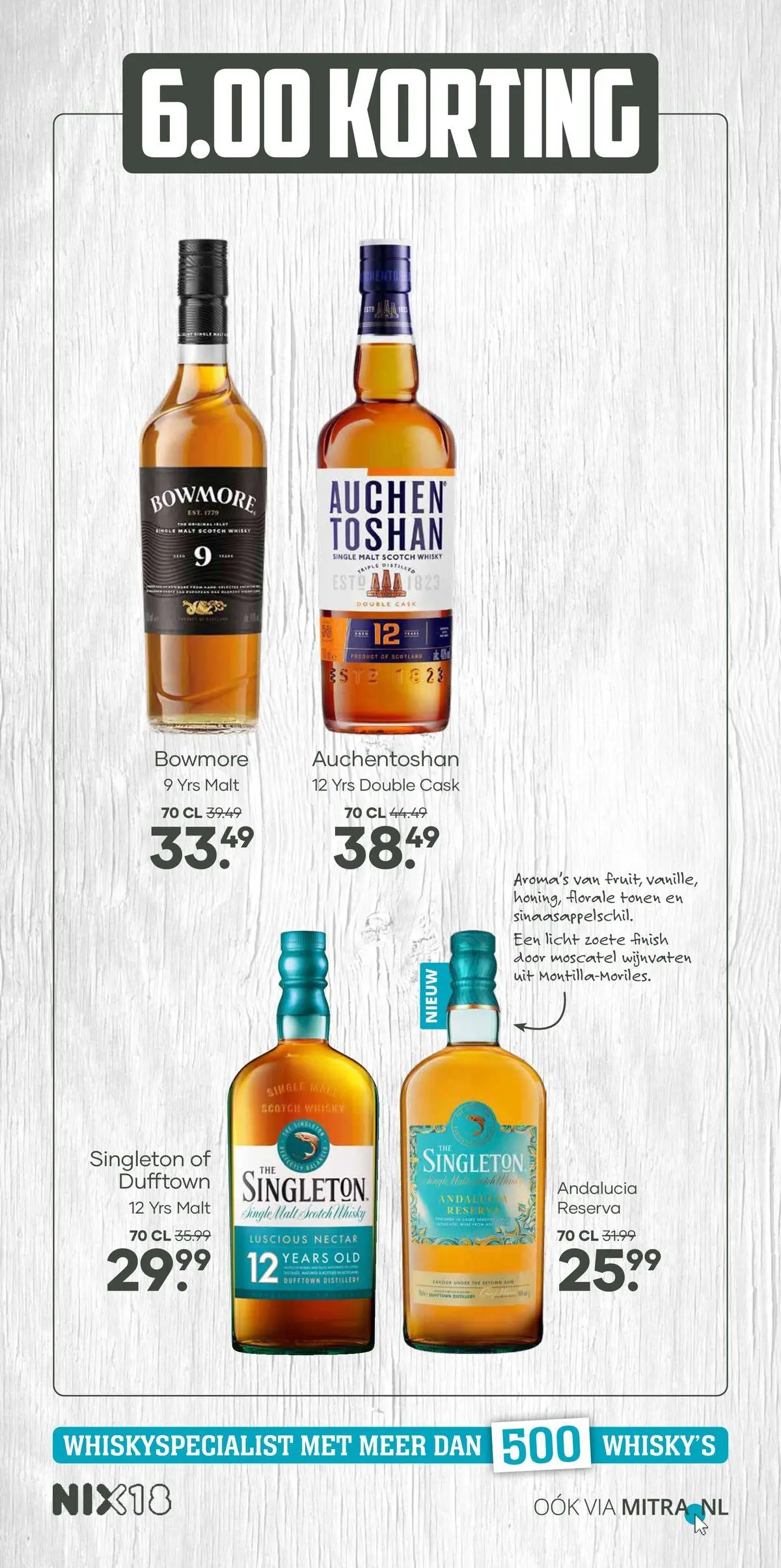 Mitra folder vanaf 08-04-2026 || NIEUWE | Pagina: 4 | Producten: Whisky