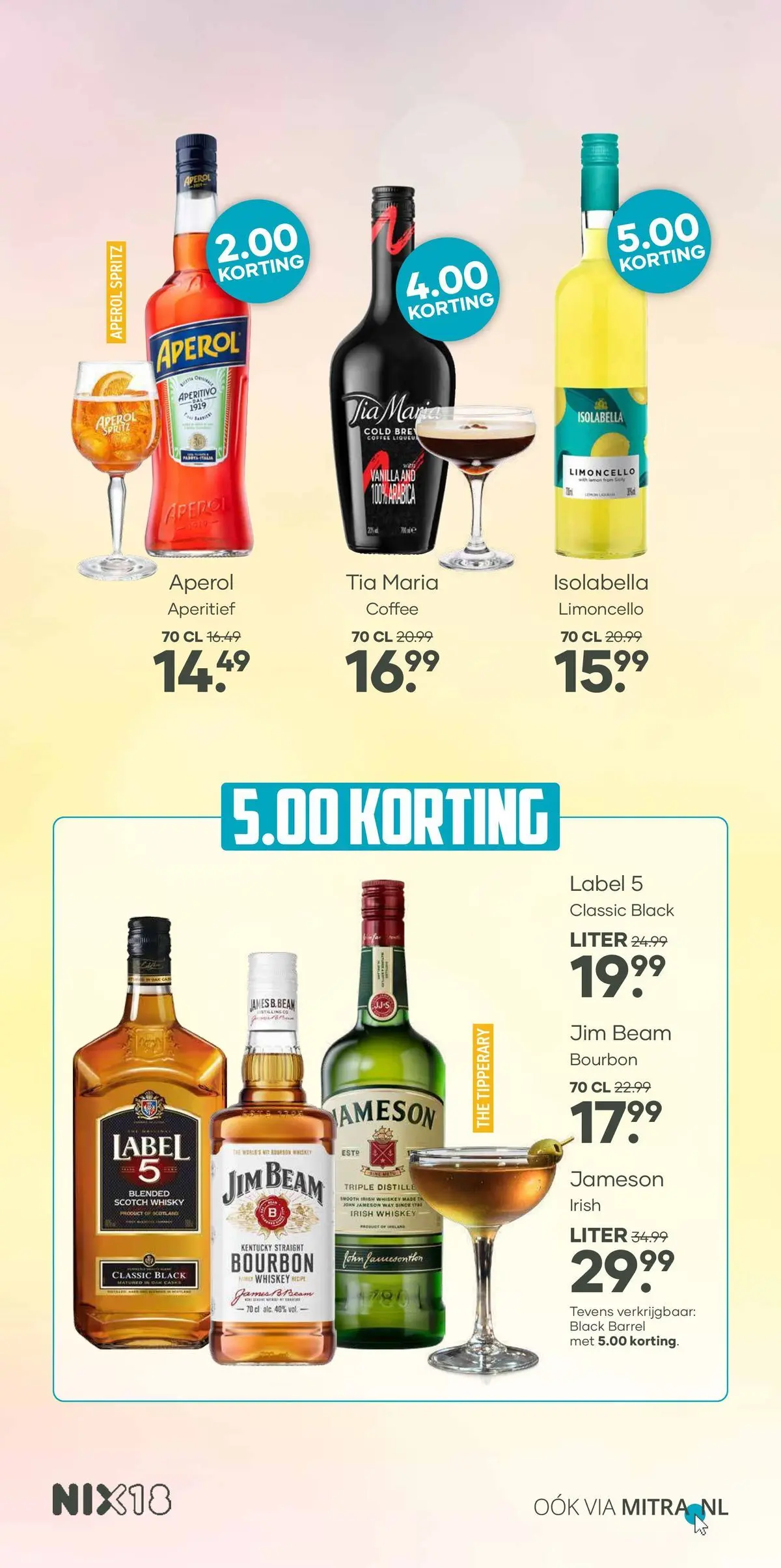 Mitra folder vanaf 08-04-2026 || NIEUWE | Pagina: 7 | Producten: Paradicsompüré, Bourbon, Whisky, Szívsonka