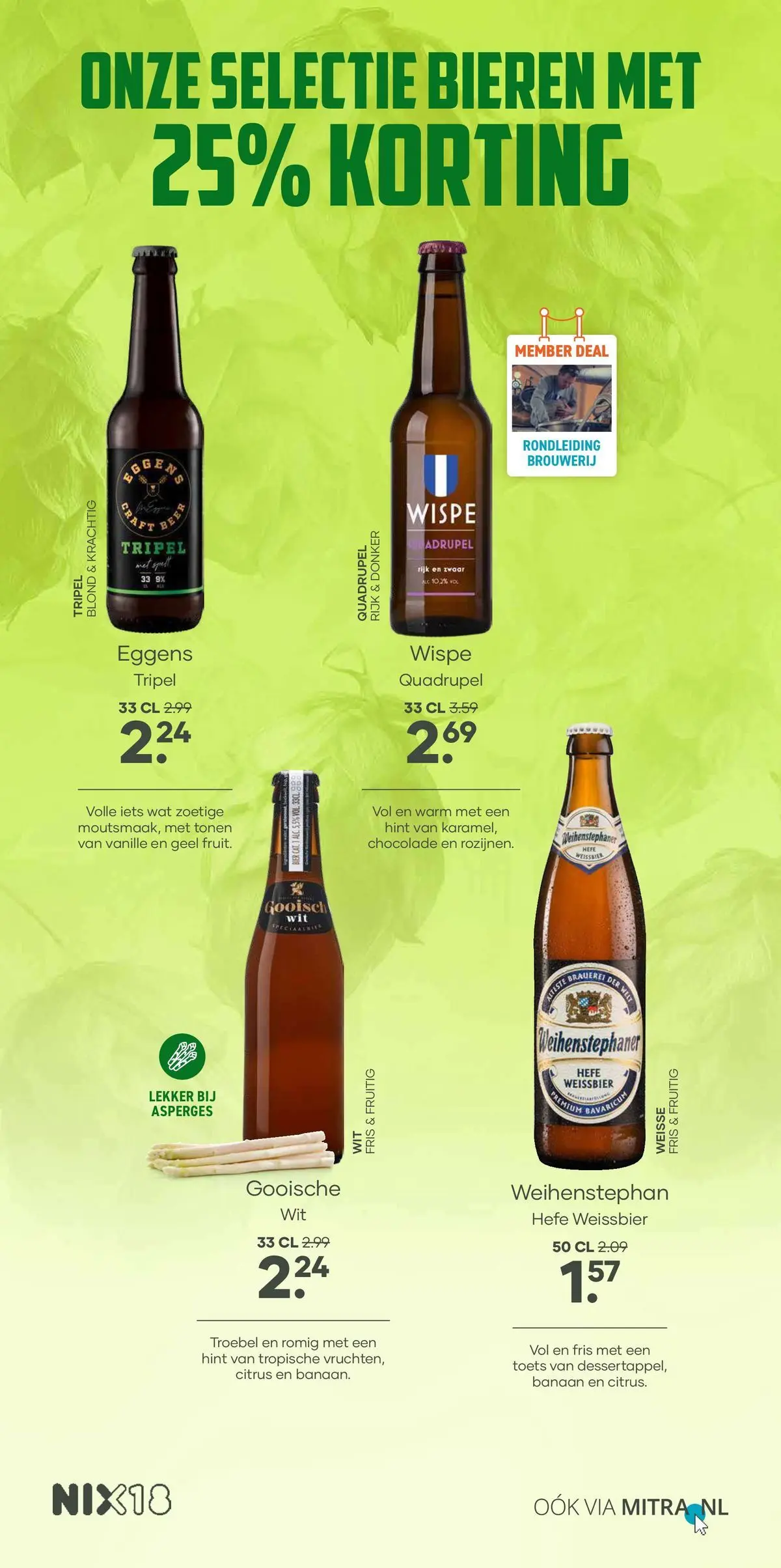 Mitra folder vanaf 08-04-2026 || NIEUWE | Pagina: 11 | Producten: Chocolade, Bier, Pavilon, Banaan