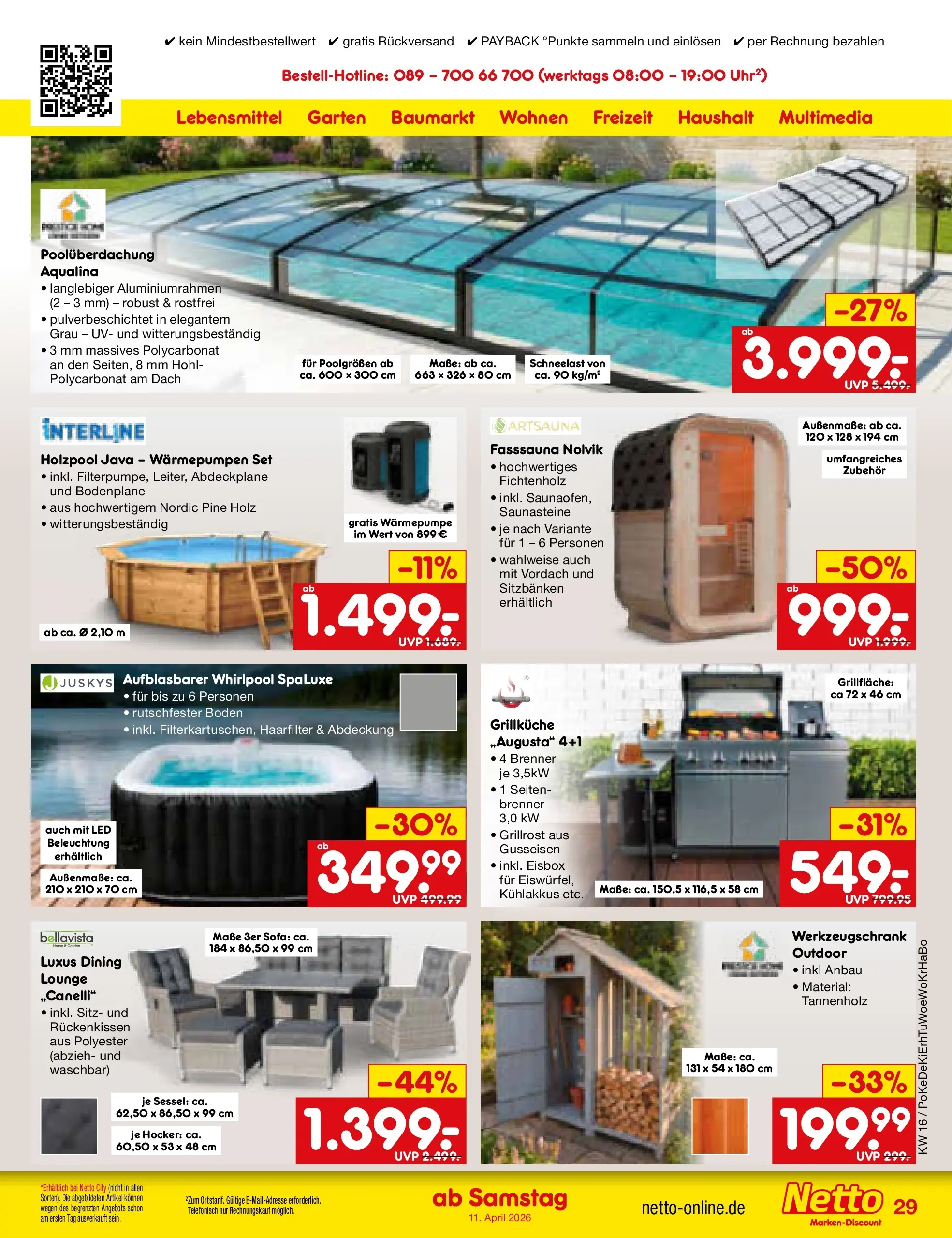 Netto Marken-Discount Prospekt Katzweiler	 (ab 13.04.2026) » Angebote | Seite: 35 | Produkte: Hocker, Sofa, Sessel