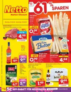 Netto Marken-Discount Prospekt Kremmen ab 13.04.2026 gültig Netto Marken-Discount Prospekt Kremmen ab 13.04.2026 gültig