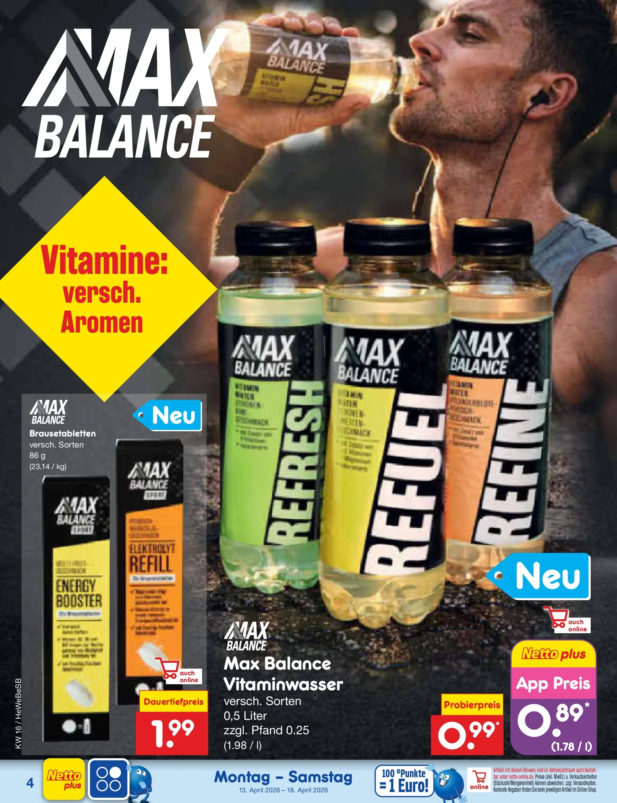 Netto Marken-Discount Prospekt Kremmen	 (ab 13.04.2026) » Angebote | Seite: 31 | Produkte: Energy