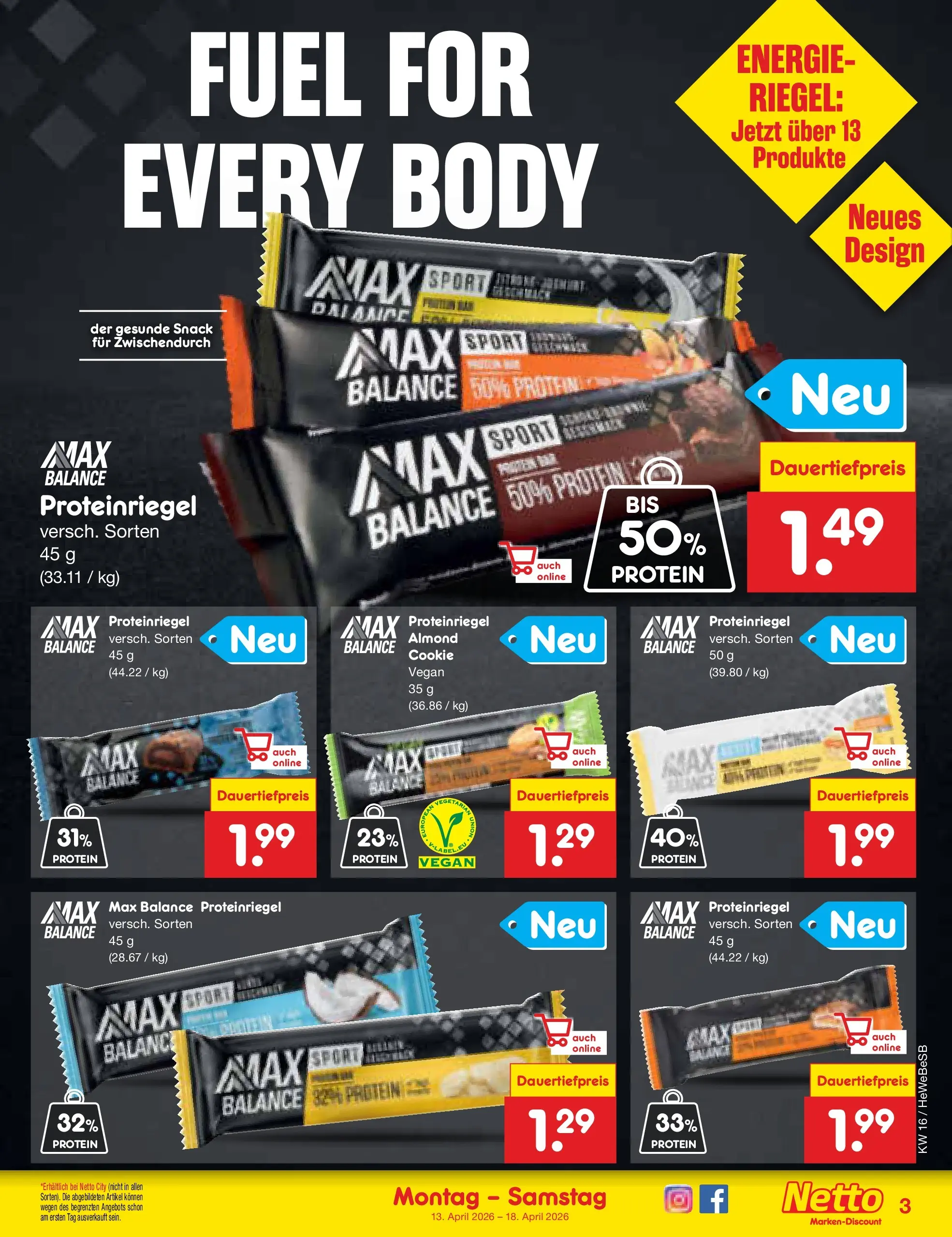 Netto Marken-Discount Prospekt Kremmen	 (ab 13.04.2026) » Angebote | Seite: 33
