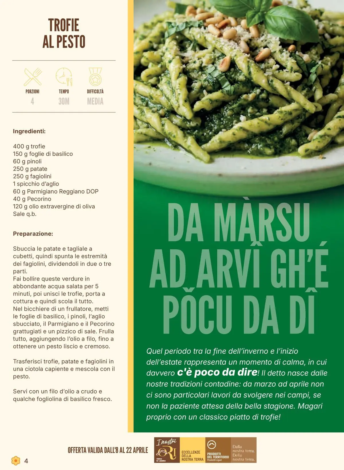 Nuovo Offerte - Localismo Liguria dal 08/04/2026 > offerte anteprima 🛍️ | Pagina: 4 | Prodotti: Acqua, Sale, Olio, Piatto