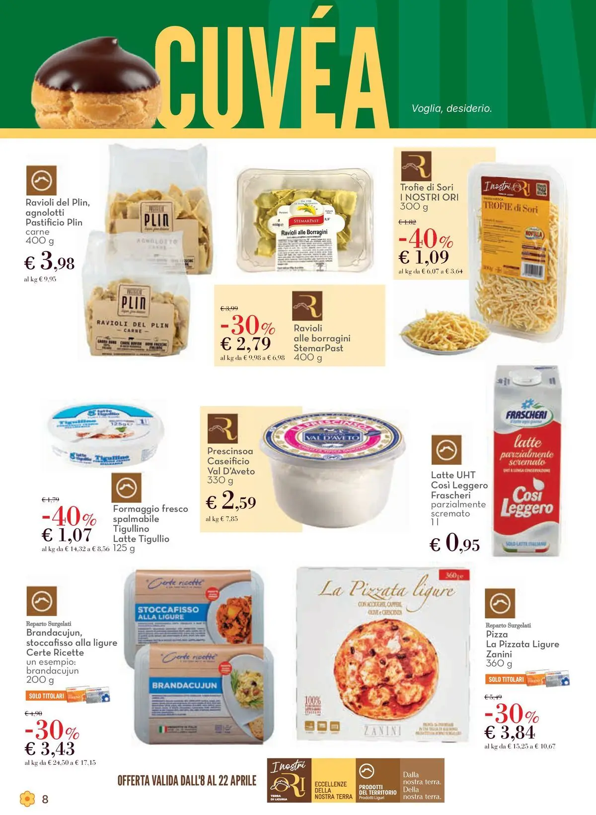 Nuovo Offerte - Localismo Liguria dal 08/04/2026 > offerte anteprima 🛍️ | Pagina: 8 | Prodotti: Pizza, Formaggio, Ravioli, Terra