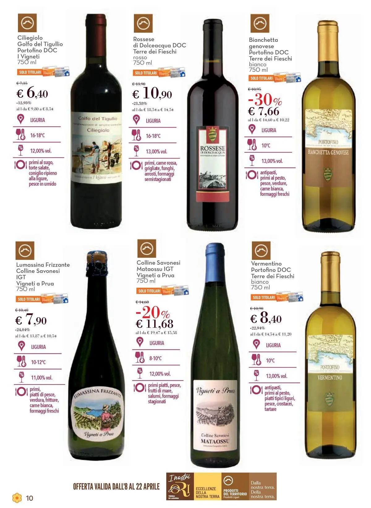 Nuovo Offerte - Localismo Liguria dal 08/04/2026 > offerte anteprima 🛍️ | Pagina: 10 | Prodotti: Pesce, Terra