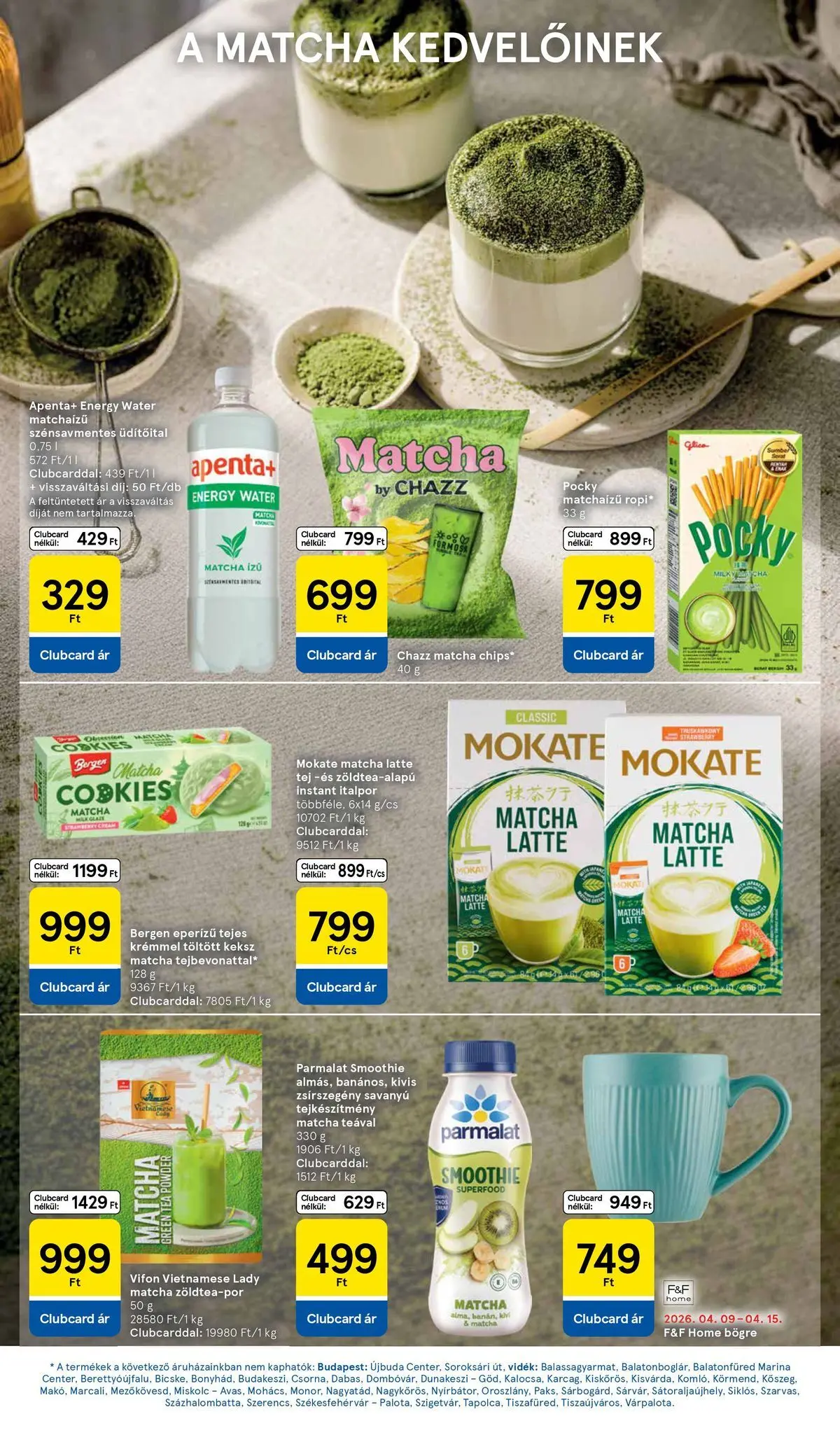 Tesco akciós újság - 2026.04.07.-tól - online | Oldal: 11 | Termékek: Bögre, Tej, Tea, Smoothie