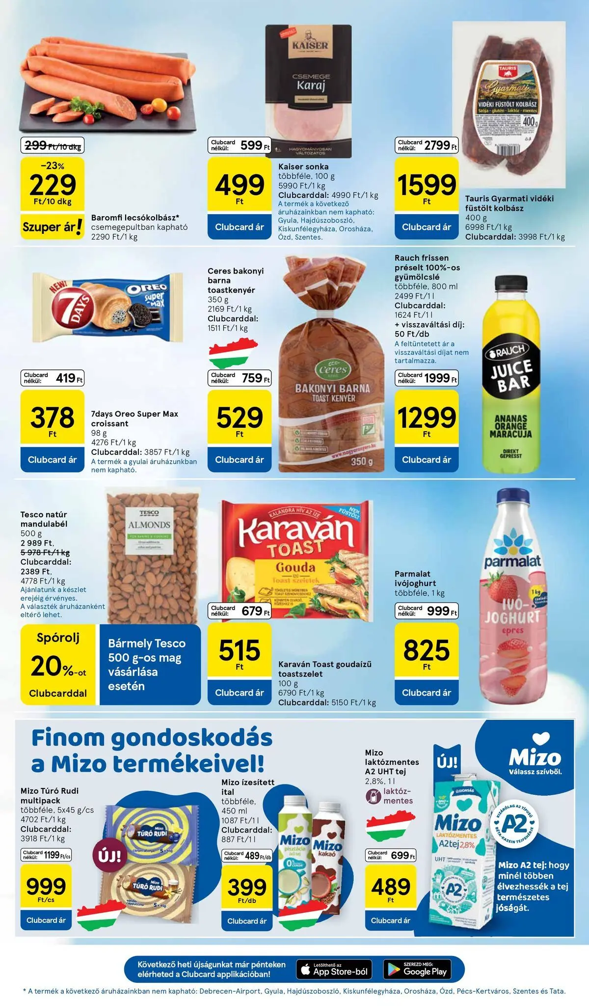 Tesco akciós újság - 2026.04.07.-tól - online | Oldal: 17 | Termékek: Kolbász, Gyümölcslé, Gouda, Joghurt