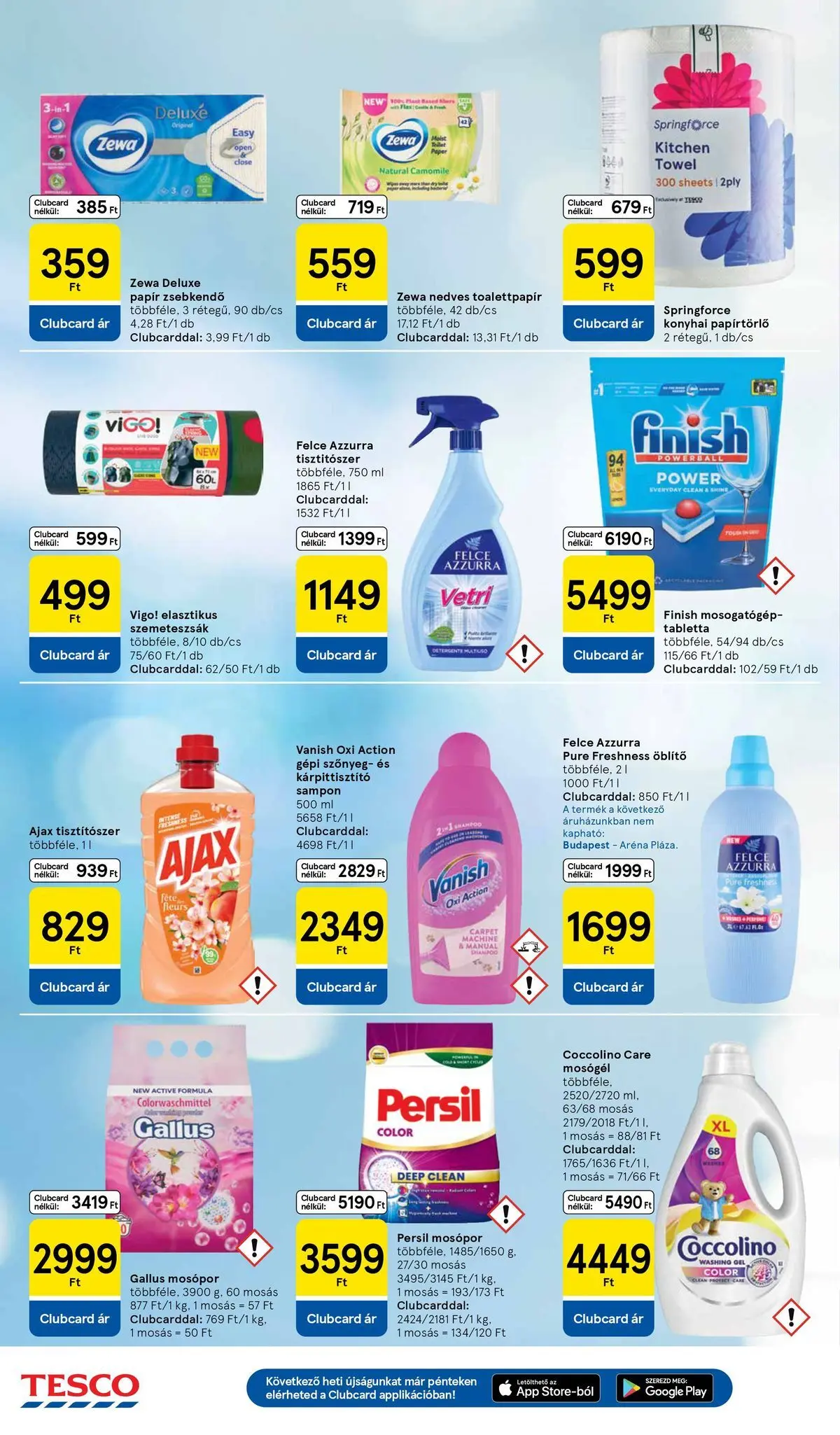 Tesco akciós újság - 2026.04.07.-tól - online | Oldal: 24 | Termékek: Persil, Mosogatógép, Szemeteszsák, Sampon
