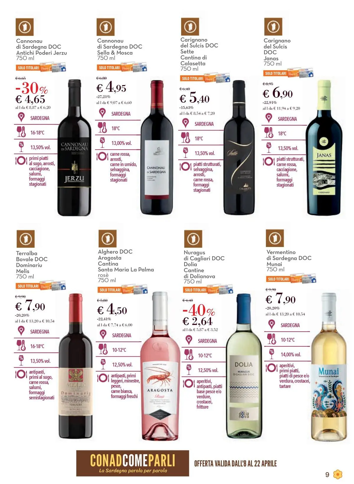 Nuovo Offerte - Localismo Sardegna dal 08/04/2026 > offerte anteprima 🛍️ | Pagina: 9 | Prodotti: Pesce