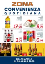ZONA Convenienza quotidiana - al 26.04.2026