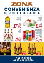 ZONA Convenienza quotidiana - al 26.04.2026