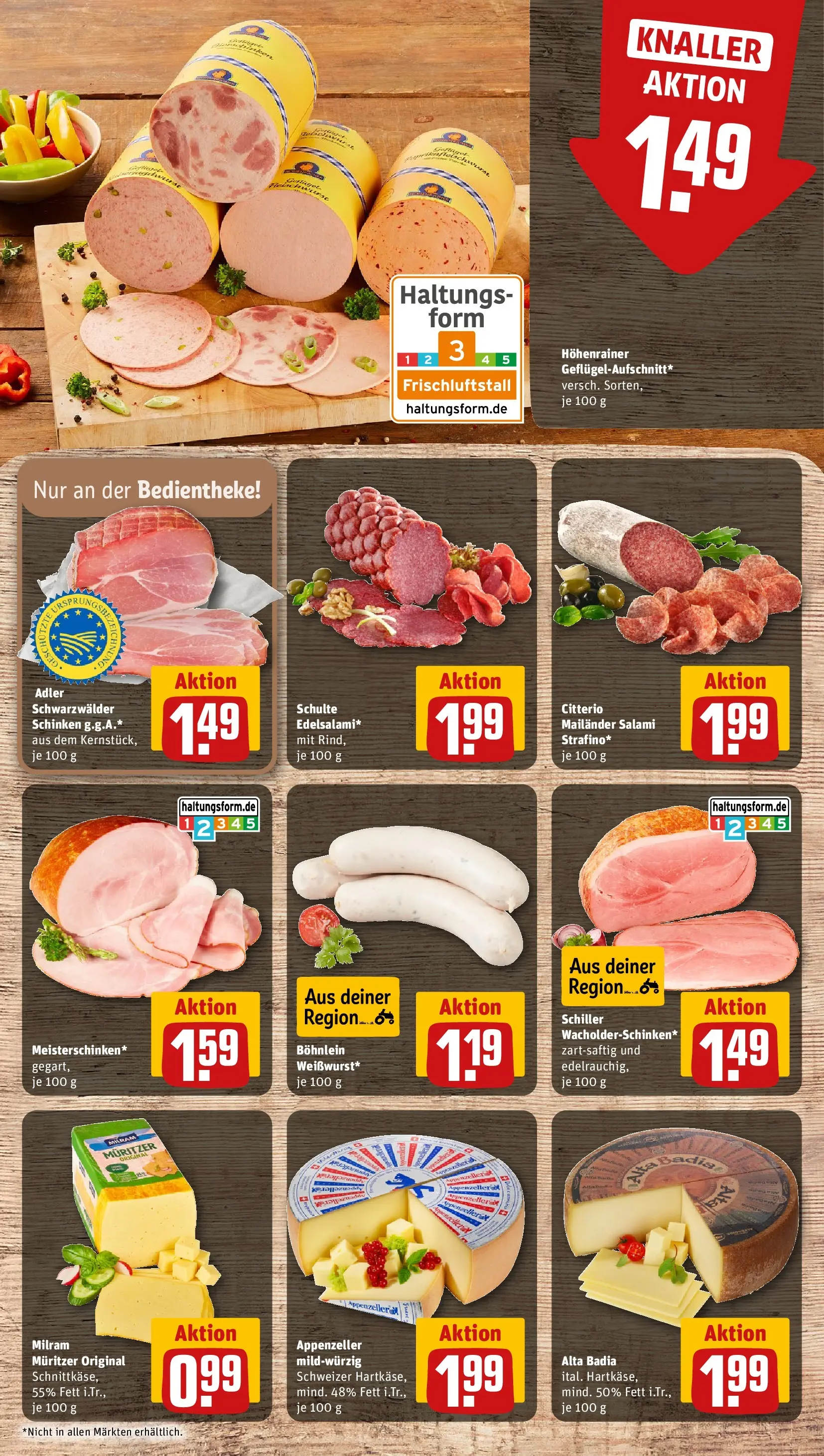 REWE Prospekt ab 12.04.2026 zum Blättern » Angebote | Seite: 7 | Produkte: Milram, Salami, Schinken