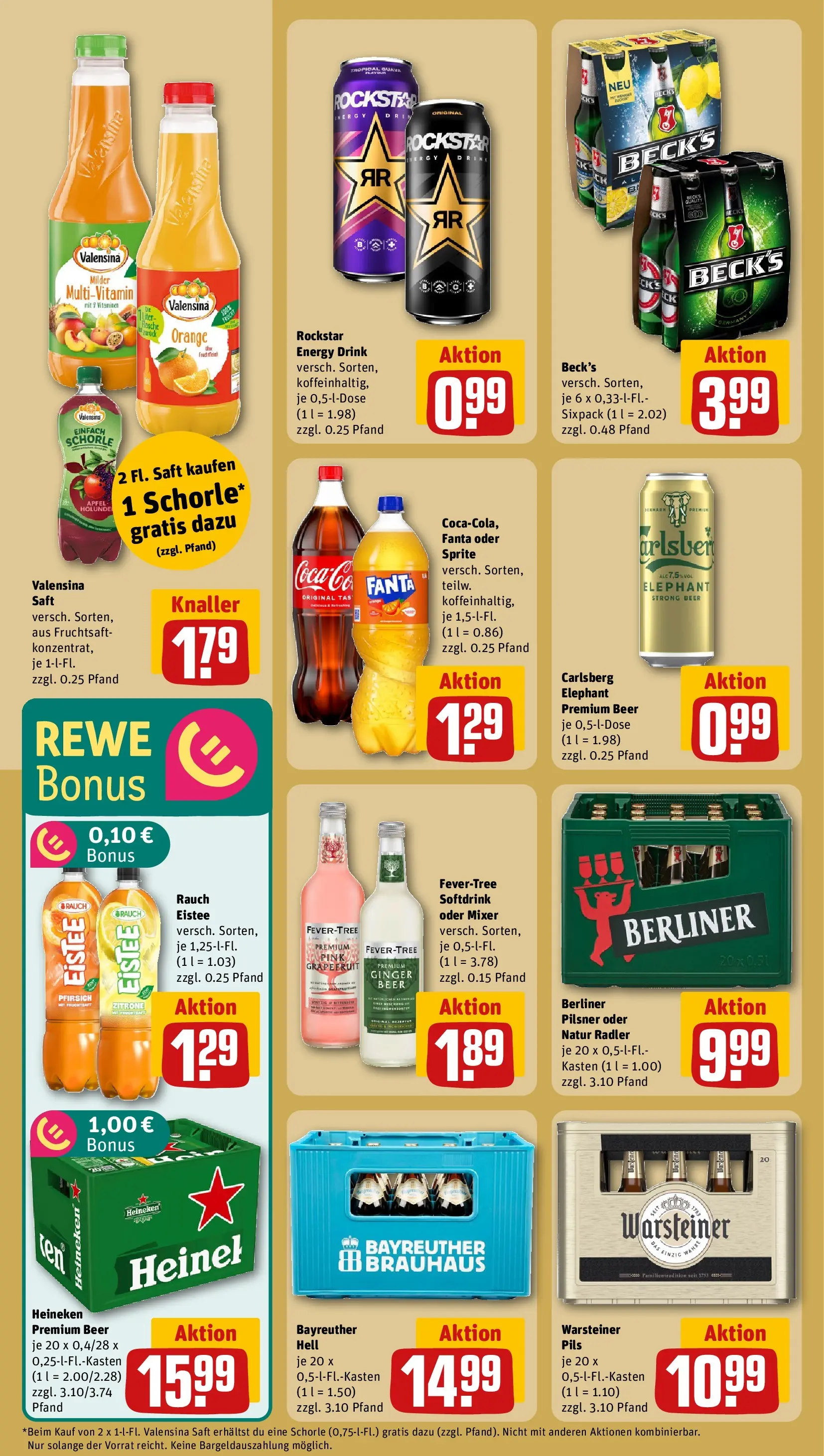 REWE Prospekt ab 12.04.2026 zum Blättern » Angebote | Seite: 24 | Produkte: Fanta, Pils, Heineken, Berliner pilsner